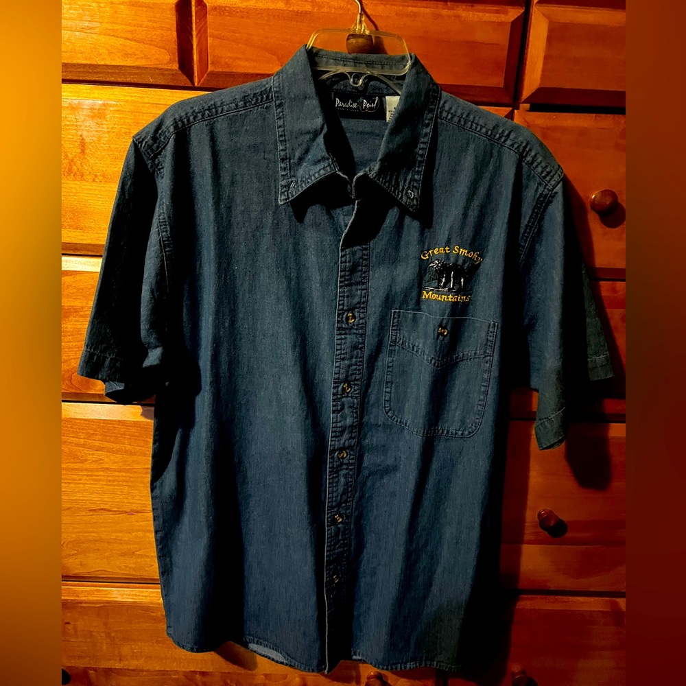 Great Smokey Mountains Denim Shirt